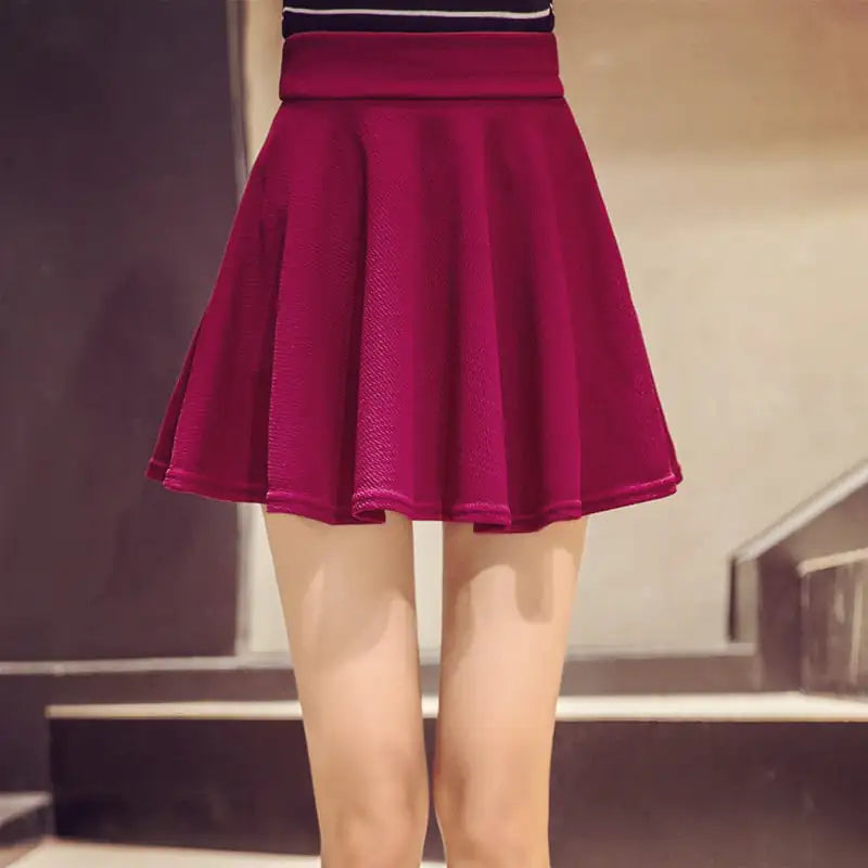 Korean Sun Dress with Lined Pleated Skirts