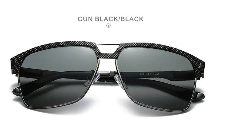 Retro Polarized Sunglasses for Men with Spring Legs