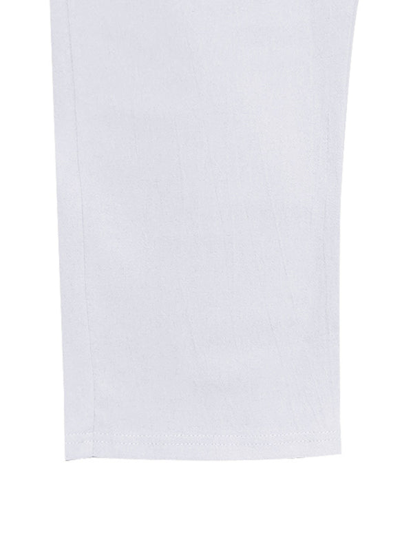 Men's Loose Casual Relaxed Straight Linen Naples Gurga Breathable Trousers