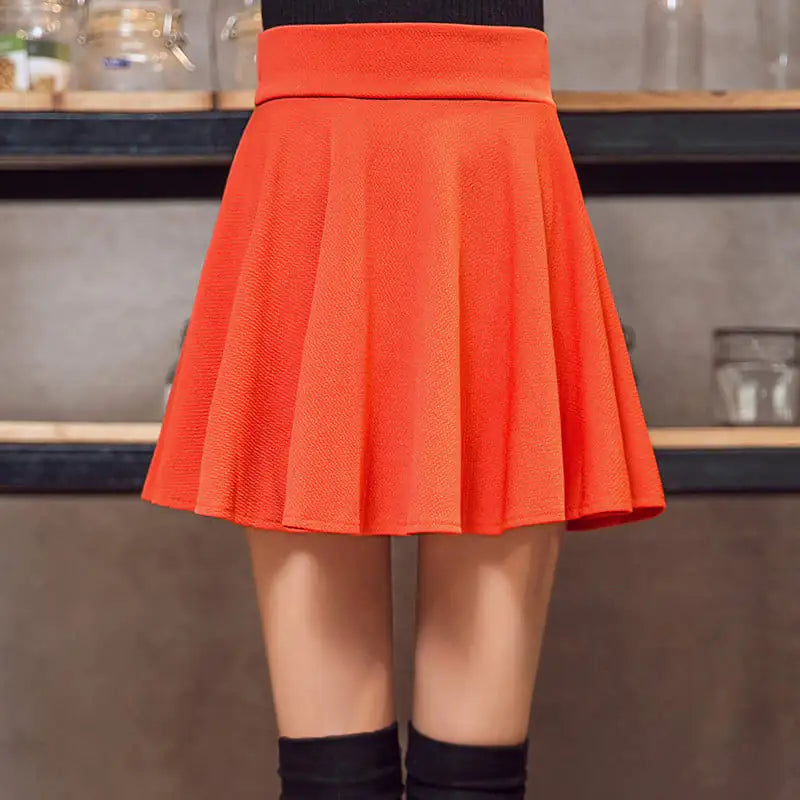 Korean Sun Dress with Lined Pleated Skirts