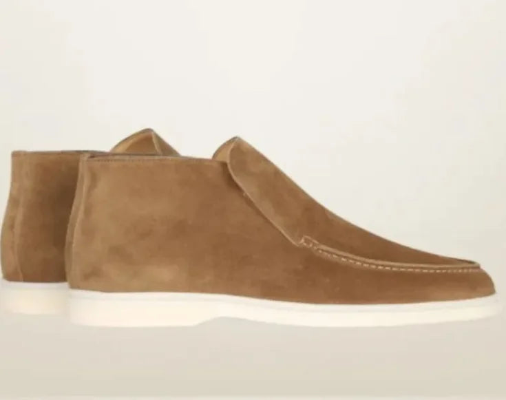 Suede Retro Loafers